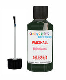 Vauxhall Catera Dschungelgruen/Jungle Green(Velvet)Mica Code 46L/359/46U Touch Up Paint