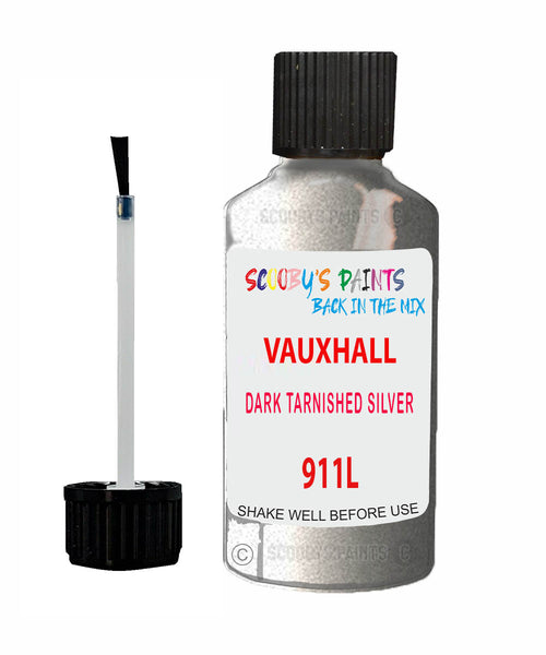 Vauxhall Gt Dark Tarnished Silver Code 911L Touch Up Paint