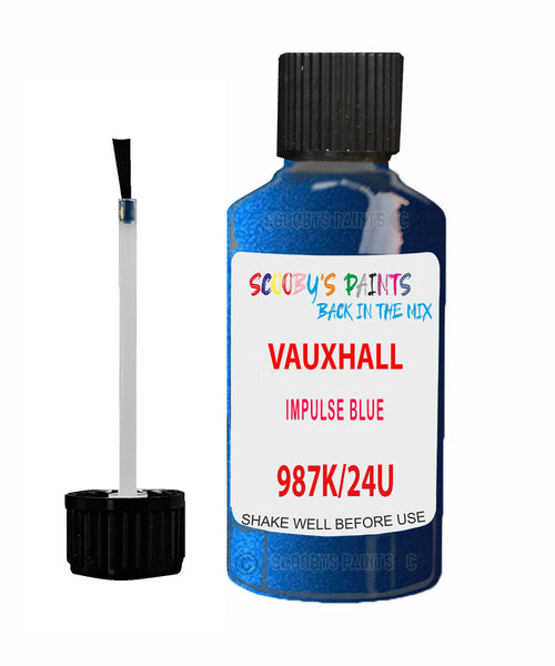 Vauxhall Monaro Impulse Blue Code 987K/24U Touch Up Paint