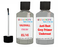 Vauxhall Cavalier Stone Gray Code 85L/145 Anti rust primer protective paint