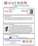 Basecoat Ready For Use Paint for VAUXHALL CATERA STAR SILVER III Paint code: 157/2AU/82U Easy Use Original Paint Basecoat Spray Gun Paint