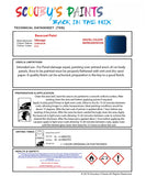 Bascoat Ready For Use Paint for VOLKSWAGEN JETTA GLI LASER BLUE Paint Code: LC5J Easy Use Original Paint Basecoat Aerosol Spray Paint