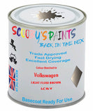 Paint Mixed Volkswagen Passat Alltrack Light Fluid Brown Lc8Y Basecoat Car Spray Paint