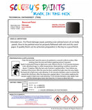 Bascoat Ready For Use Paint for VOLKSWAGEN PASSAT R36 MOCCA BROWN Paint Code: LC8Z Easy Use Original Paint Basecoat Aerosol Spray Paint