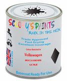 Paint Mixed Volkswagen Passat Blue Motion Mocca Brown Lc8Z Basecoat Car Spray Paint