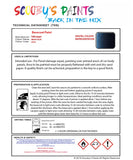 Bascoat Ready For Use Paint for VOLKSWAGEN GOLF ALLTRACK NIGHT BLUE Paint Code: LH5X Easy Use Original Paint Basecoat Aerosol Spray Paint