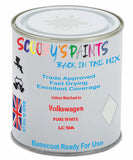 Paint Mixed Volkswagen Jetta Gli Pure White Lc9A Basecoat Car Spray Paint