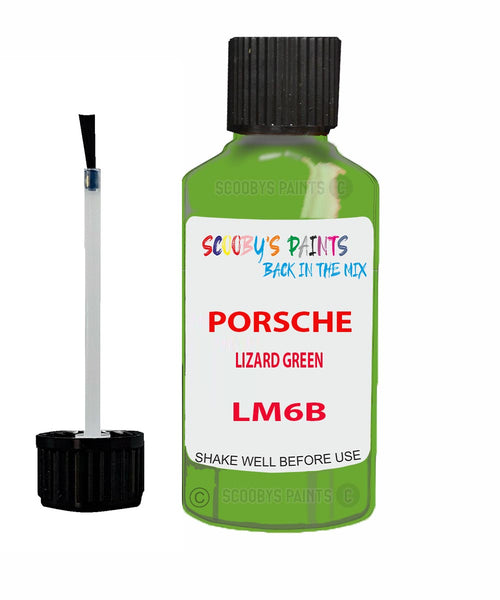 Touch Up Paint For Porsche Gt3 Lizard Green Code Lm6B Scratch Repair Kit
