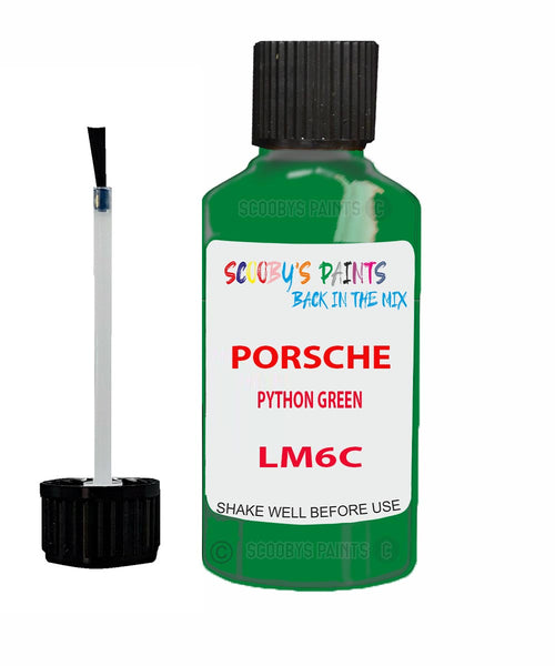 Touch Up Paint For Porsche Gt3 Python Green Code Lm6C Scratch Repair Kit
