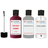 Touch Up Paint For ISUZU TRUCK RASPBERRY Code 727 Scratch Repair