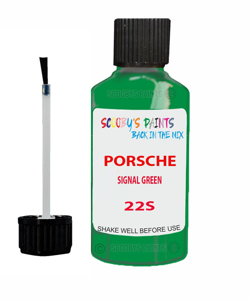 Touch Up Paint For Porsche Cayman Signal Green Code 22S Scratch Repair Kit