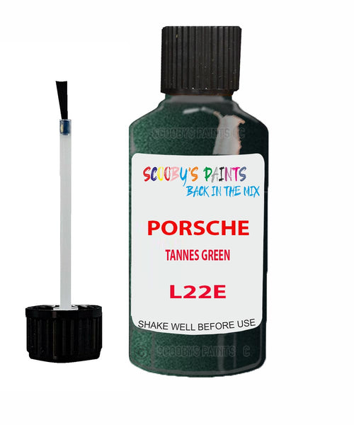 Touch Up Paint For Porsche Cayman Tannes Green Code L22E Scratch Repair Kit
