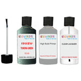 Touch Up Paint For ISUZU D-MAX TUNDRA GREEN Code 533 Scratch Repair