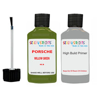 anti rust primer for Porsche 914 Willow Green Code 43 Scratch Repair Kit