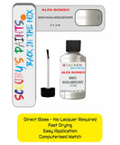 Paint For Alfa Romeo 147 Bianco Nuvola Iridescente White Code 212A Touch Up Paint