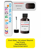 Paint For Alfa Romeo 147 Nero Fuoco Black Code 821A Touch Up Paint