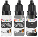 complete repair kit kerb curbbing Ford Dark Alloy Silver-Grey