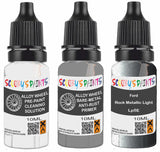 complete repair kit kerb curbbing Ford Rock Metallic Light Silver-Grey