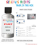 Paint For Fiat/Lancia Panda Argento Alfa Code 565A Car Touch Up Paint