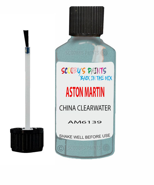 Paint For Aston Martin V12 VANTAGE CHINA CLEARWATER Code: AM6139 Car Touch Up Paint