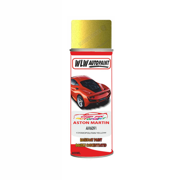 Paint For Aston Martin V12 Vantage Cosmopolitan Yellow Code Am6091 Aerosol Spray Can Paint