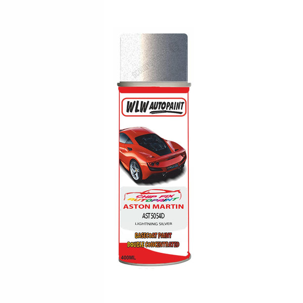 Paint For Aston Martin V8 Lightning Silver Code Ast5054D Aerosol Spray Can Paint