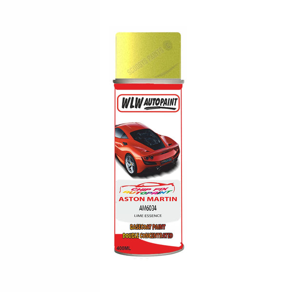 Paint For Aston Martin V12 Vantage Lime Essence Code Am6034 Aerosol Spray Can Paint