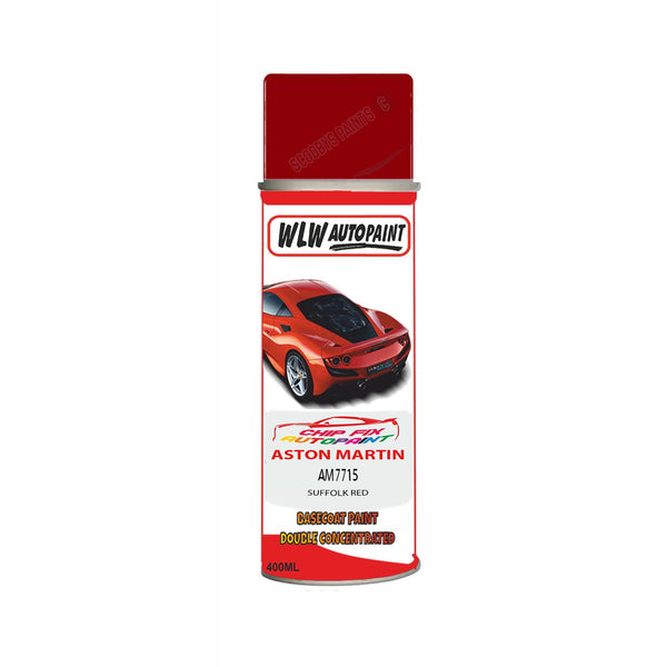 Paint For Aston Martin V12 Vantage Suffolk Red Code Am7715 Aerosol Spray Can Paint