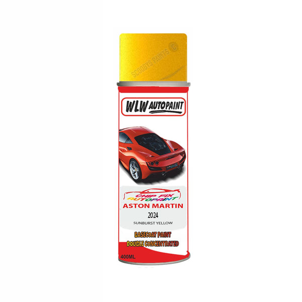 Paint For Aston Martin Vh2 Sunburst Yellow Code 2024 Aerosol Spray Can Paint