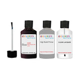 protective colour lacquer Audi A8 Kirsch Black Code Lz9X Touch Up Paint Scratch Stone Chip Kit
