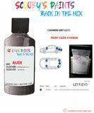 Paint For Audi A8 Cashmere Grey Code Lz1T Touch Up Paint Scratch Stone Chip