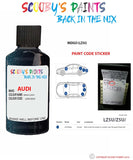 Paint For Audi A8 Indigo Code Lz5U Touch Up Paint Scratch Stone Chip