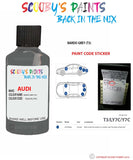 Paint For Audi A7 Nardo Grey Code T3 Touch Up Paint Scratch Stone Chip