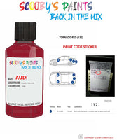 Paint For Audi A3 S3 Tornado Red Red Code H4 Ly3D Y3D Touch Up Paint