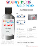 Paint For Fiat/Lancia 500 Billet Silver Code Psc Car Touch Up Paint