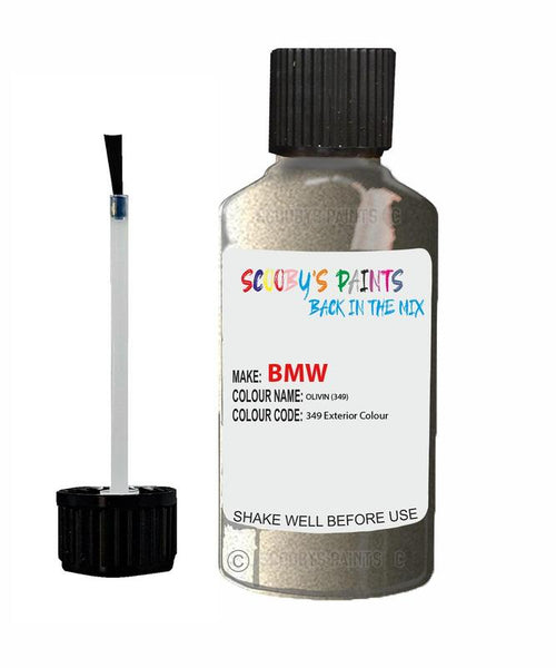 Bmw Z4 Olivin Code 349 Touch Up Paint Scratch Stone Chip