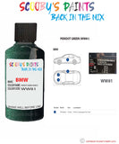 Paint For Bmw Peridot Green Paint Code Ww81/W81 Touch Up Paint Repair Detailing Kit