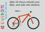 BS381c-593-Rail Red-400ml Bascoat Bicycle Paint For Respray