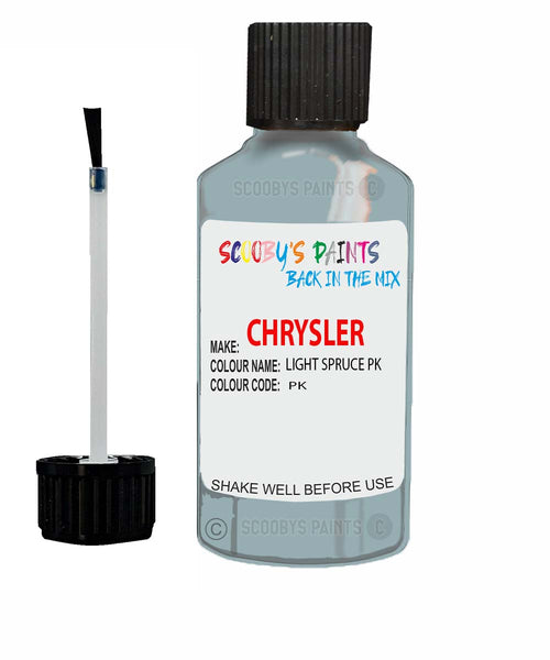 Paint For Chrysler 300 Series Magnesium Code: Pk Car Touch Up Paint