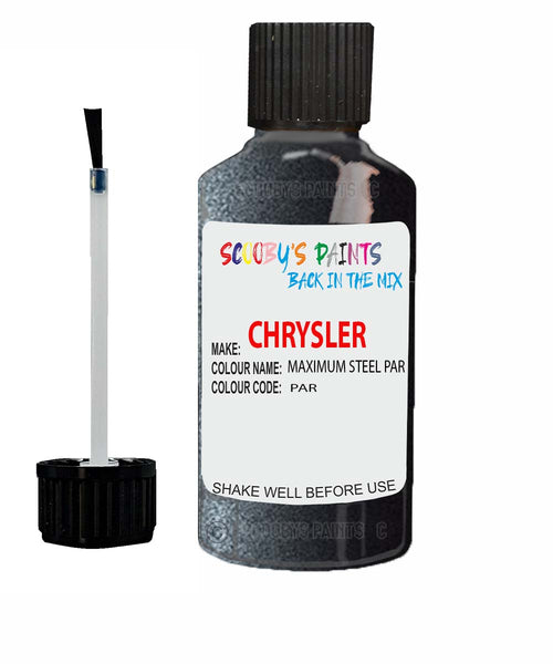 Paint For Chrysler 300 Series Maximum Steel Code: Par Car Touch Up Paint