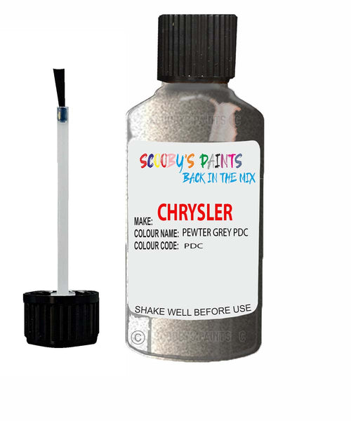 Paint For Chrysler 300 Series Pewter Grey Code: Pdc Car Touch Up Paint