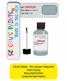 Colour Card paint fix a chip stone Chrysler Pt Cruiser Magnesium Code: Pk Car Touch Up Paint