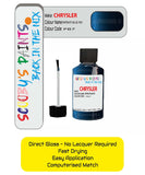 Colour Card paint fix a chip stone Chrysler Voyager Patriot Blue Code: Pb7 Car Touch Up Paint