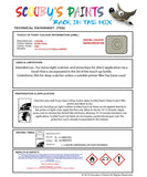 Paint For Citroen C2 Blanc Voile Code Ewd Touch Up Paint Scratch Stone Chip