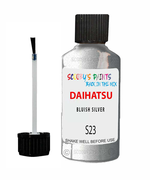 Paint For Daihatsu Coure Bluish Silver S23 Touch Up Scratch Repair Paint