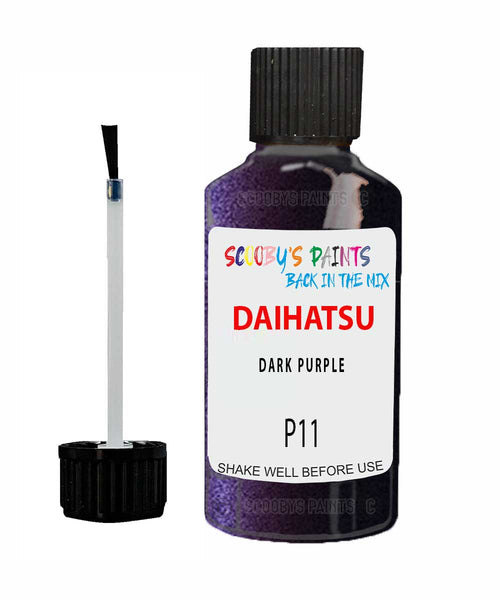 Paint For Daihatsu Sirion Dark Purple P11 Touch Up Scratch Repair Paint