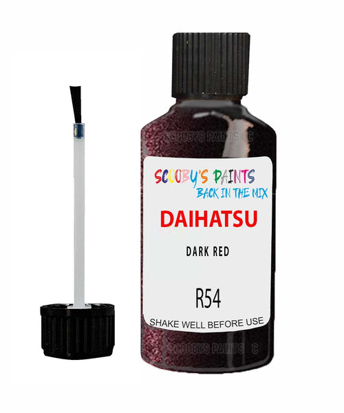 Paint For Daihatsu Materia Dark Red R54 Touch Up Scratch Repair Paint