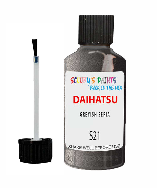 Paint For Daihatsu Sirion Greyish Sepia S21 Touch Up Scratch Repair Paint