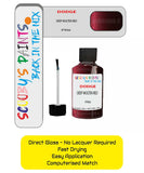 Paint For Dodge Durango Deep Molten Red Pr8 Touch Up Paint Scratch Stone Chip