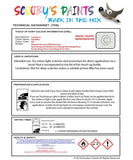 land rover evoque fuji white colour data instructions 867 ner ndh touch up Paint